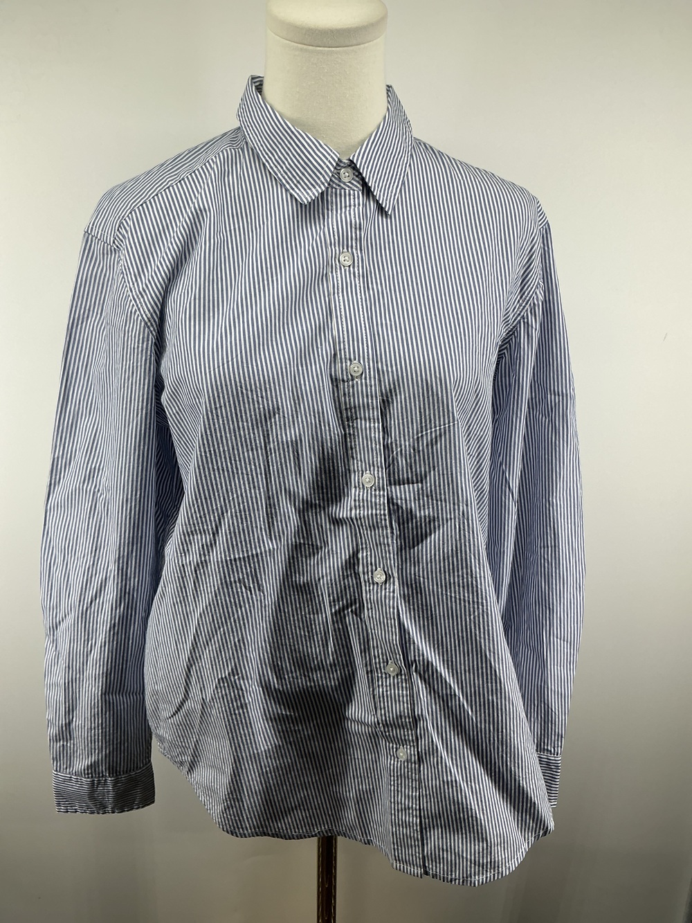 100% Organic Cotton Poplin Long Sleeve Shirt